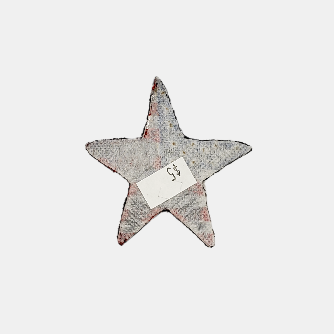 USA Star Shaped Flag Patch