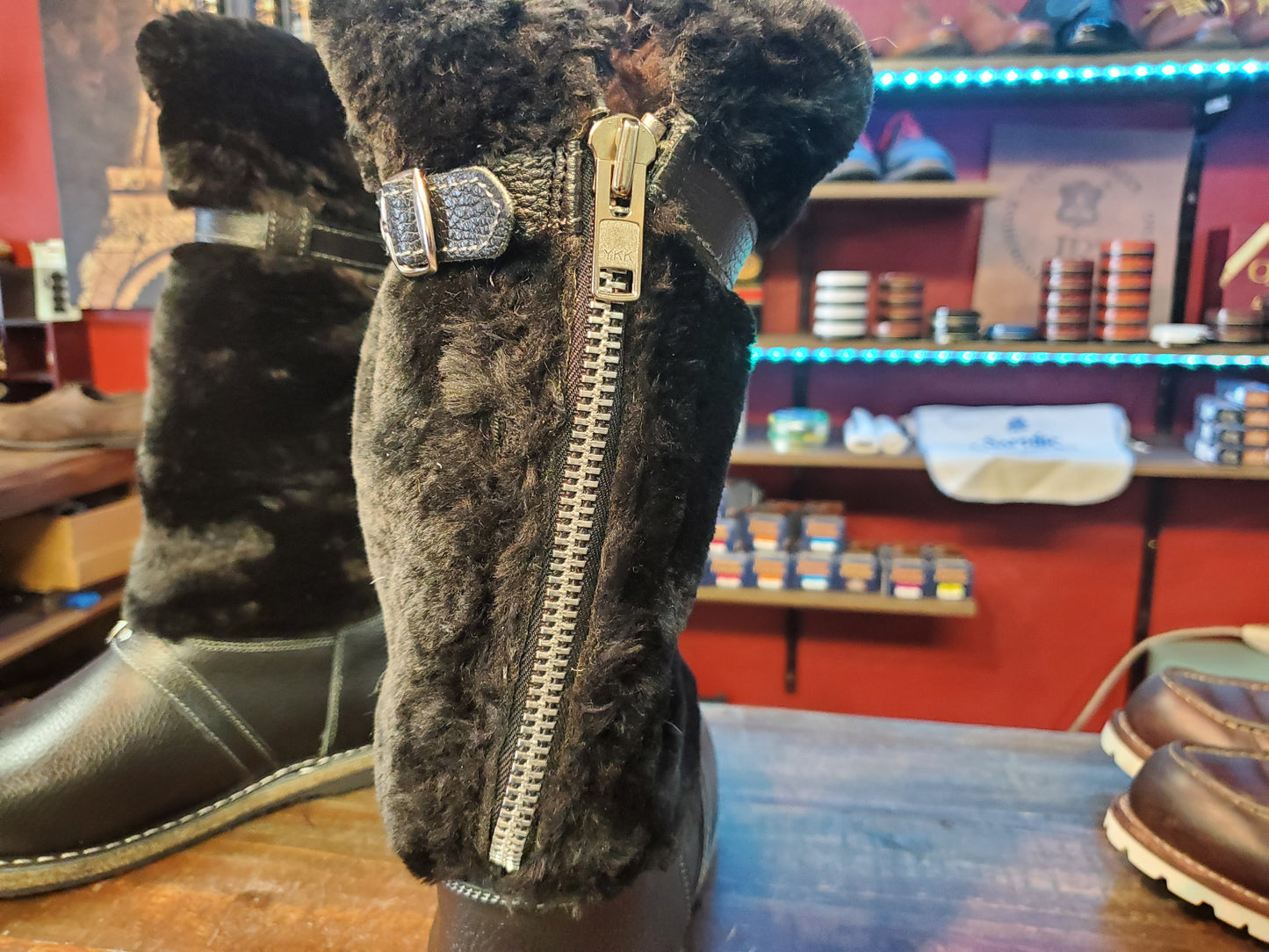 Zipper Replacement In Shin High/ Tall Boots