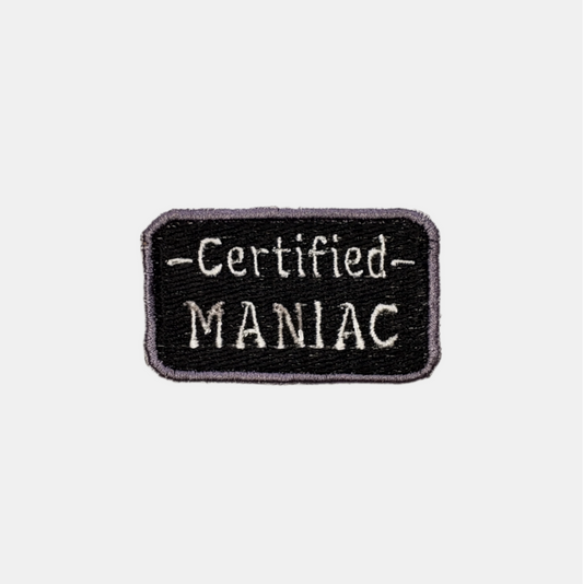 Certified Maniac Patch
