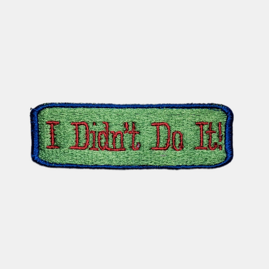 I Didn't Do It! Patch