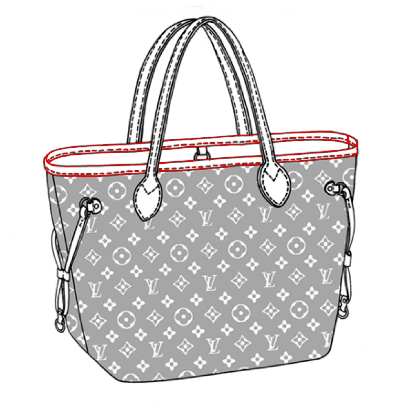 Purse/ Bag Top Leather Trim Replacement